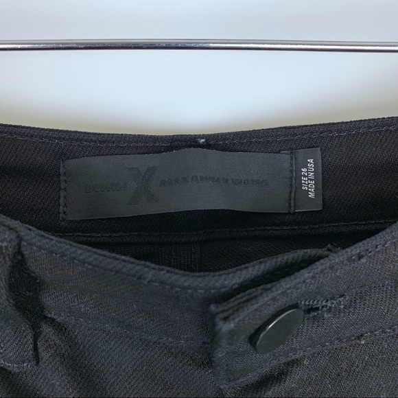 Denim x Alexander Wang Black High Rise Jeans - 26 - Picture 3 of 5